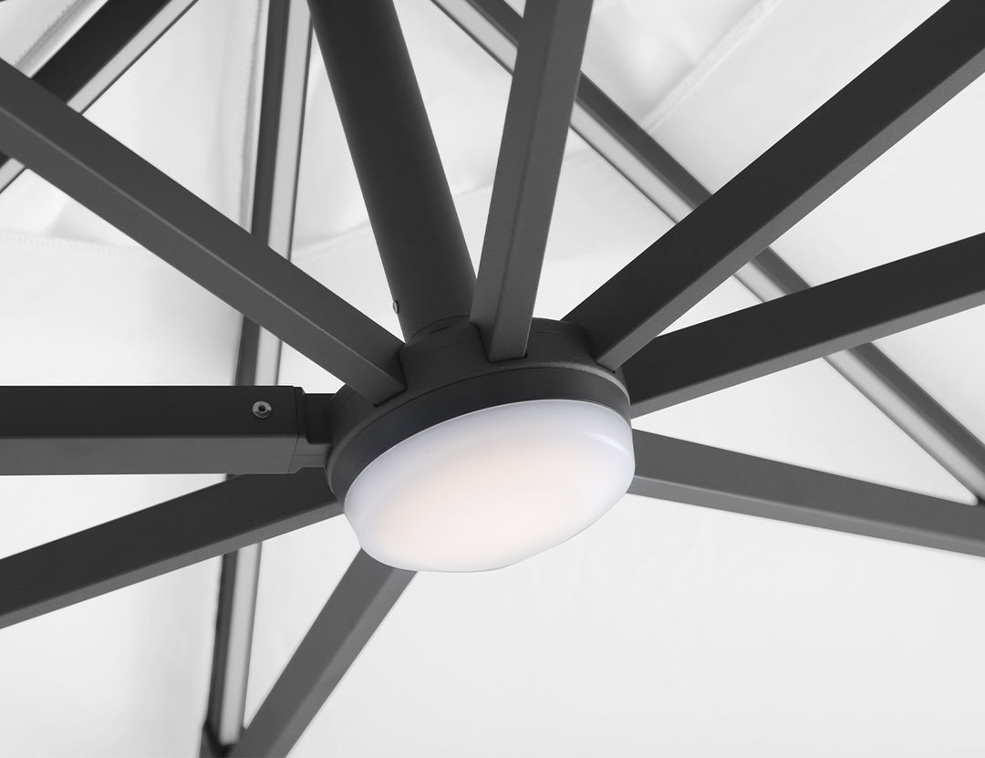 Alabaster 3m Round Cantilever Umbrella