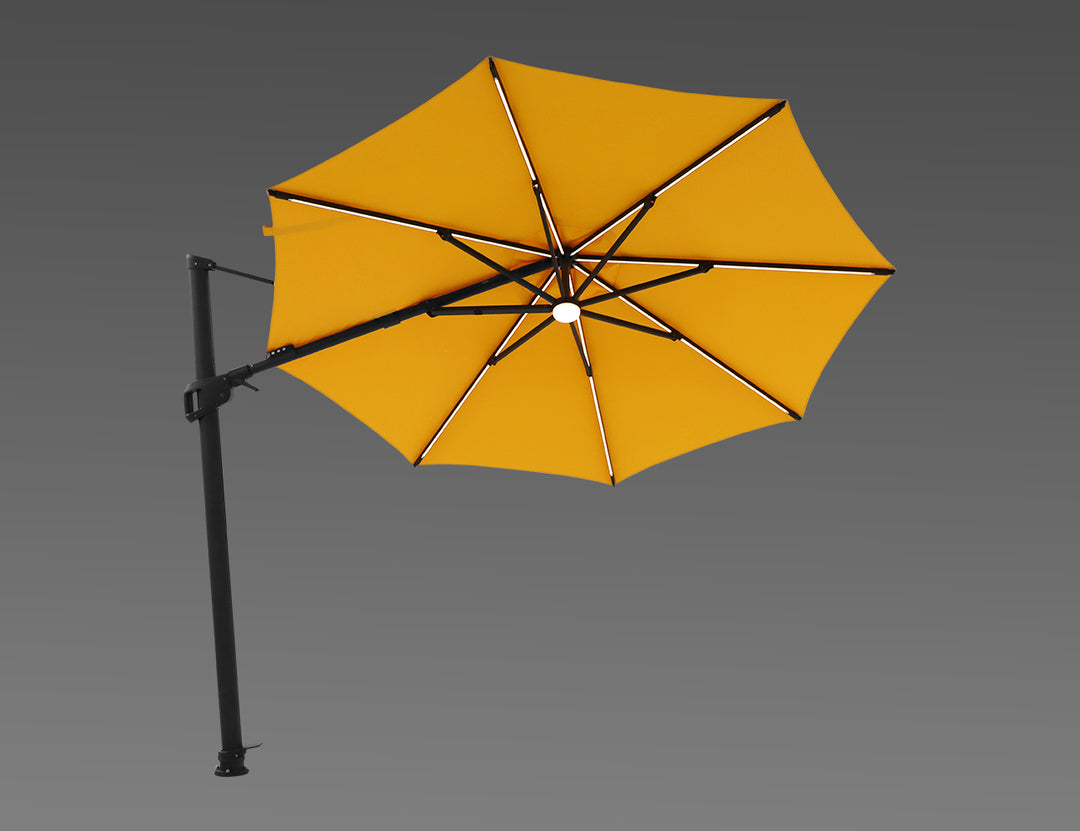Alabaster 3m Round Cantilever Umbrella