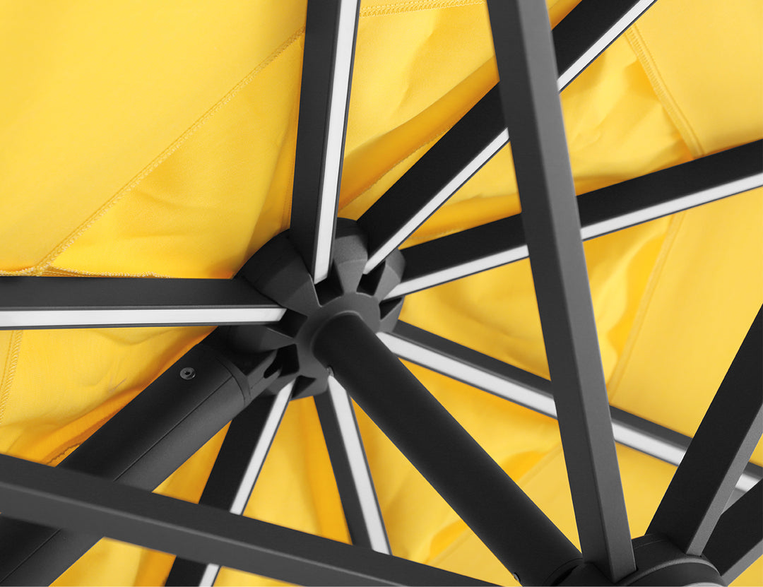 Alabaster 3m Round Cantilever Umbrella