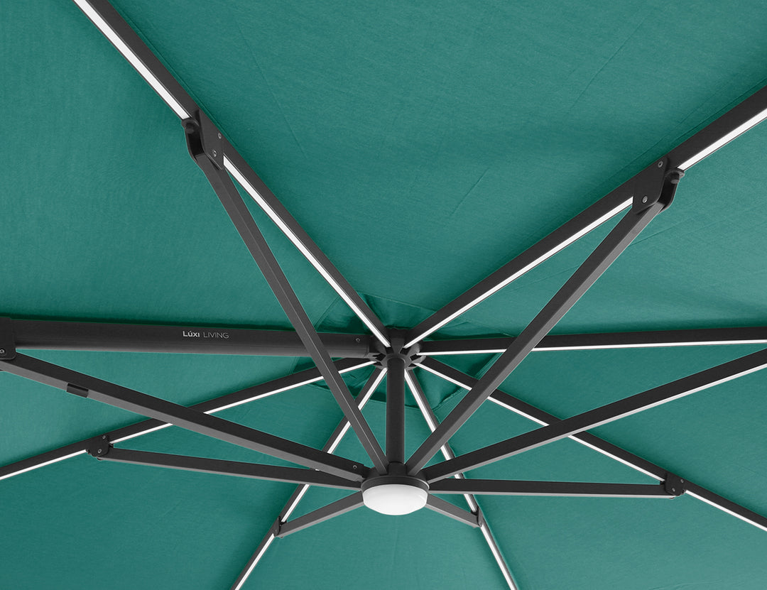 Alabaster 3m Square Cantilever Umbrella