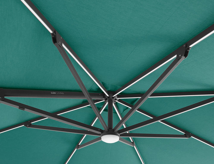 Alabaster 3m Square Cantilever Umbrella
