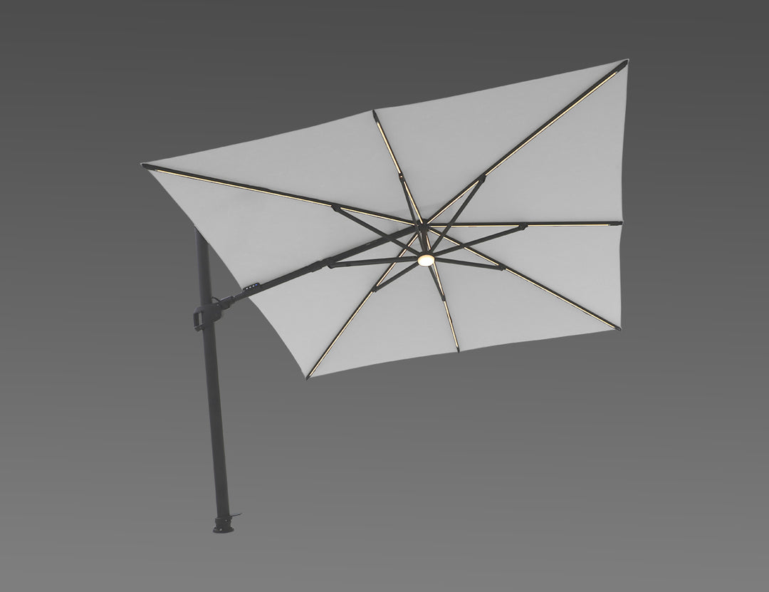 Alabaster 3m Square Cantilever Umbrella