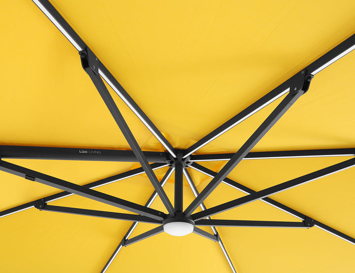 Alabaster 3m Square Cantilever Umbrella