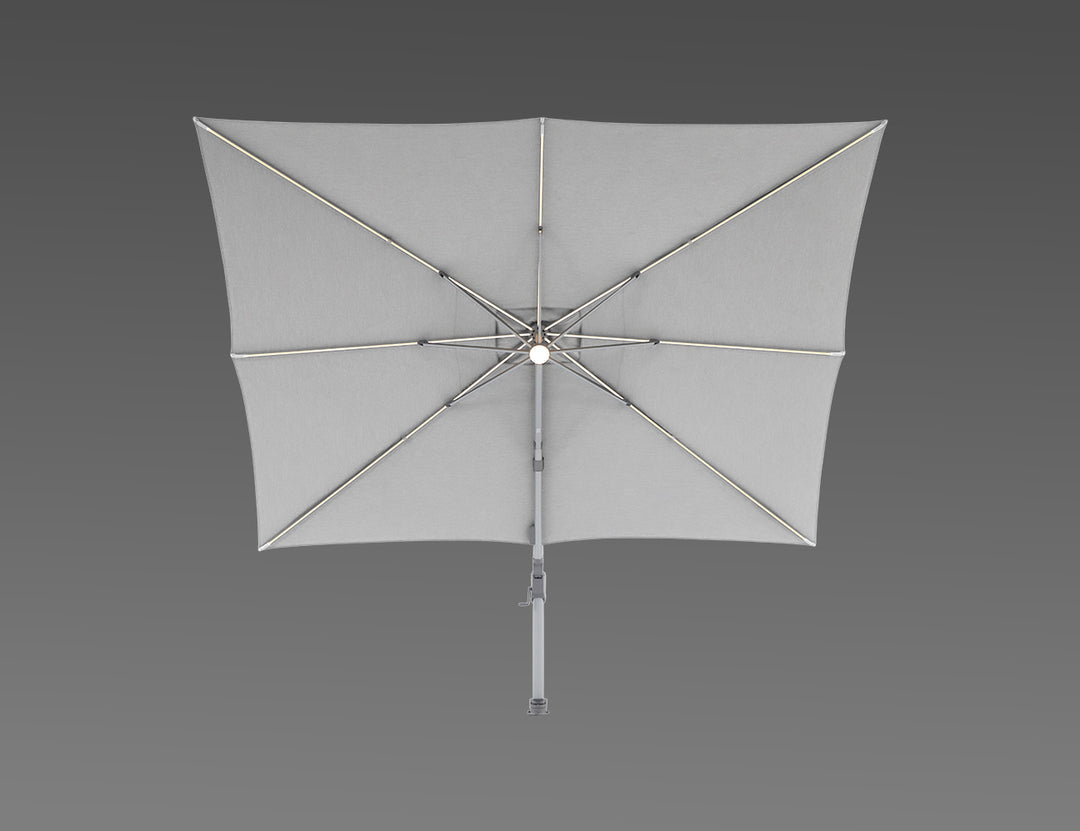 Alabaster 3×4m Rectangle Cantilever Umbrella