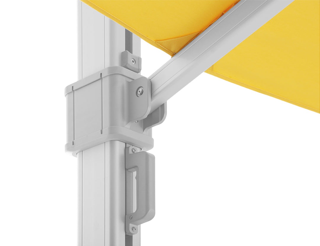 Alabaster 4m Square Cantilever Umbrella