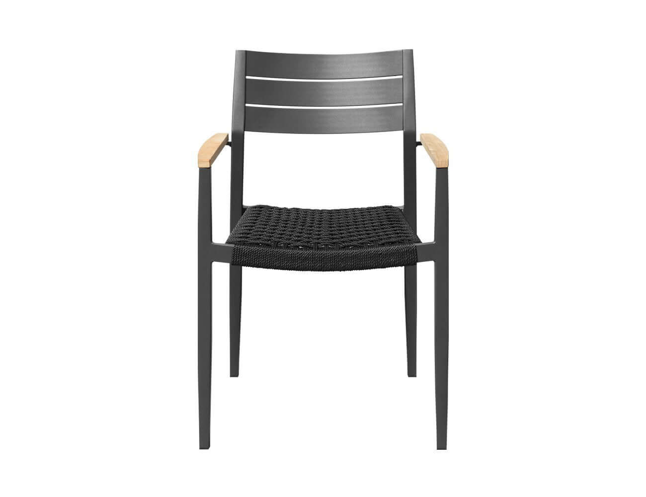 Albatross 2.0 Aluminium and Rope Outdoor Dining Chair - Living Culture