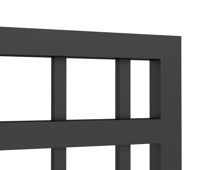 Aluminium Pool Gate, Size: 0.97 x 1.2m, Colour: Black