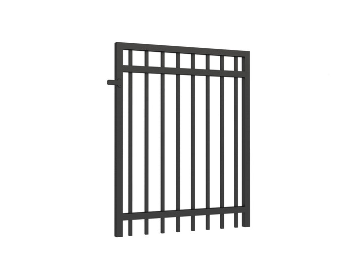 Aluminium Pool Gate, Size: 0.97 x 1.2m, Colour: Black