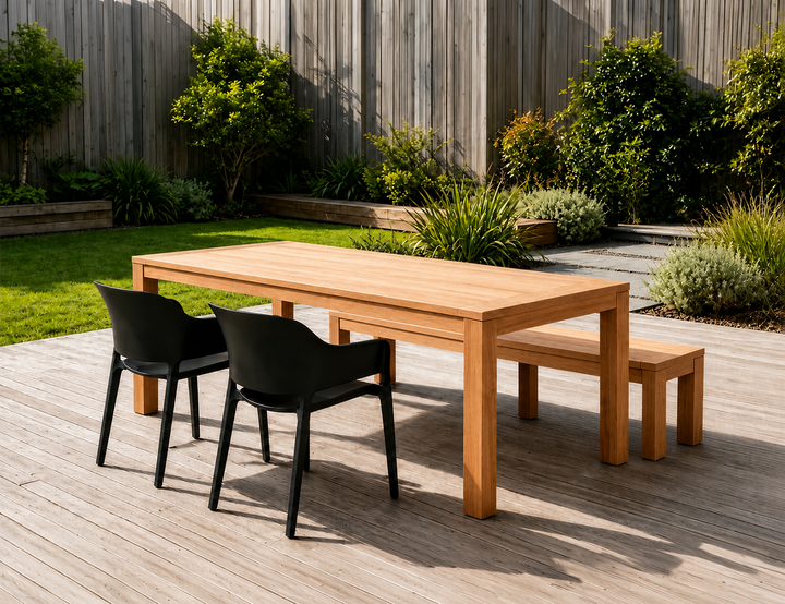 Ankola Teak Dining Set - 4PCS