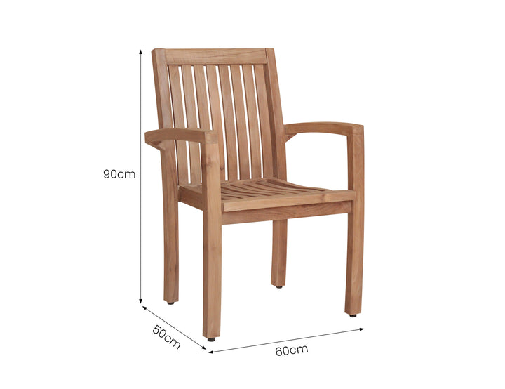 Archer Teak Dining Chair