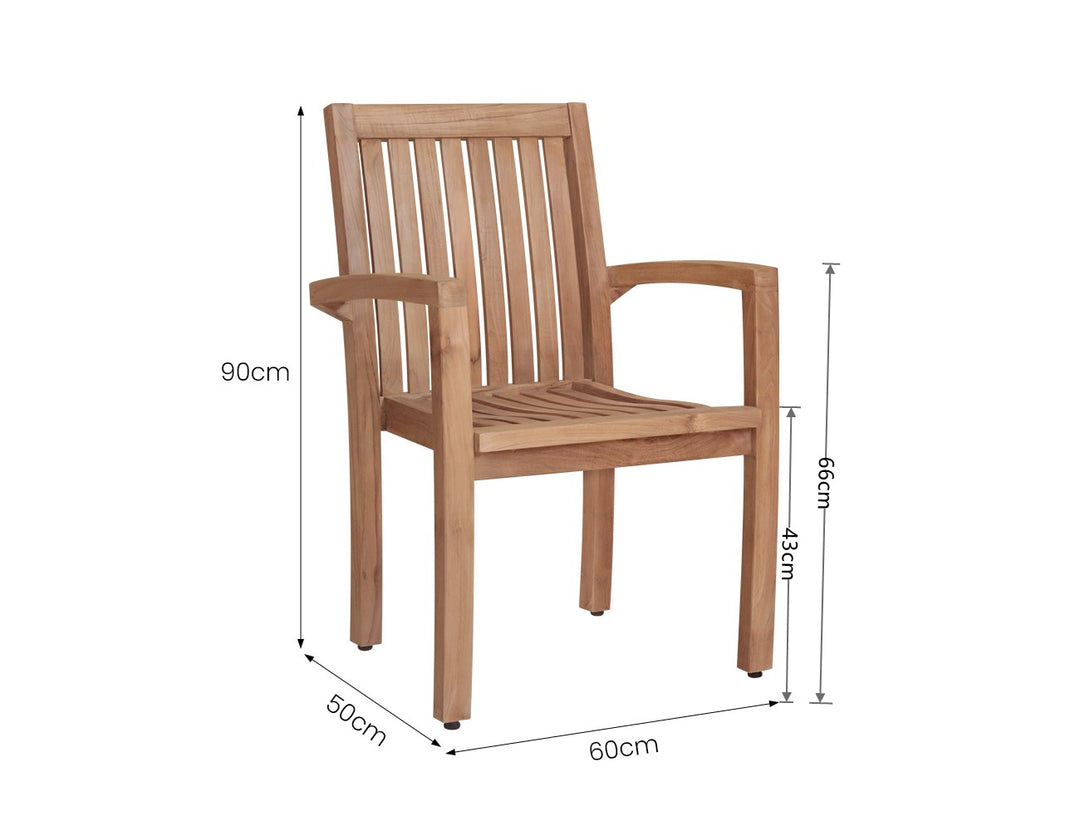 Archer Teak Dining Chair