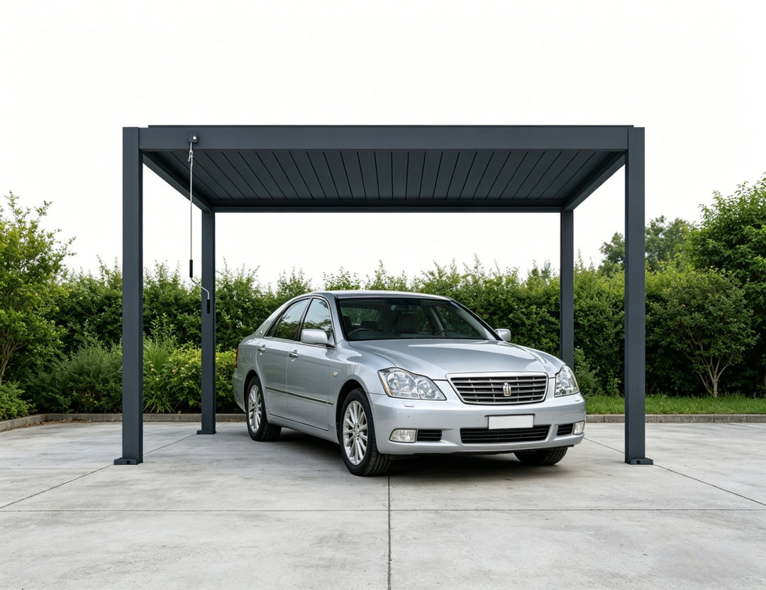 Atlantic Manual Freestanding Louvre Roof Aluminium Pergola
