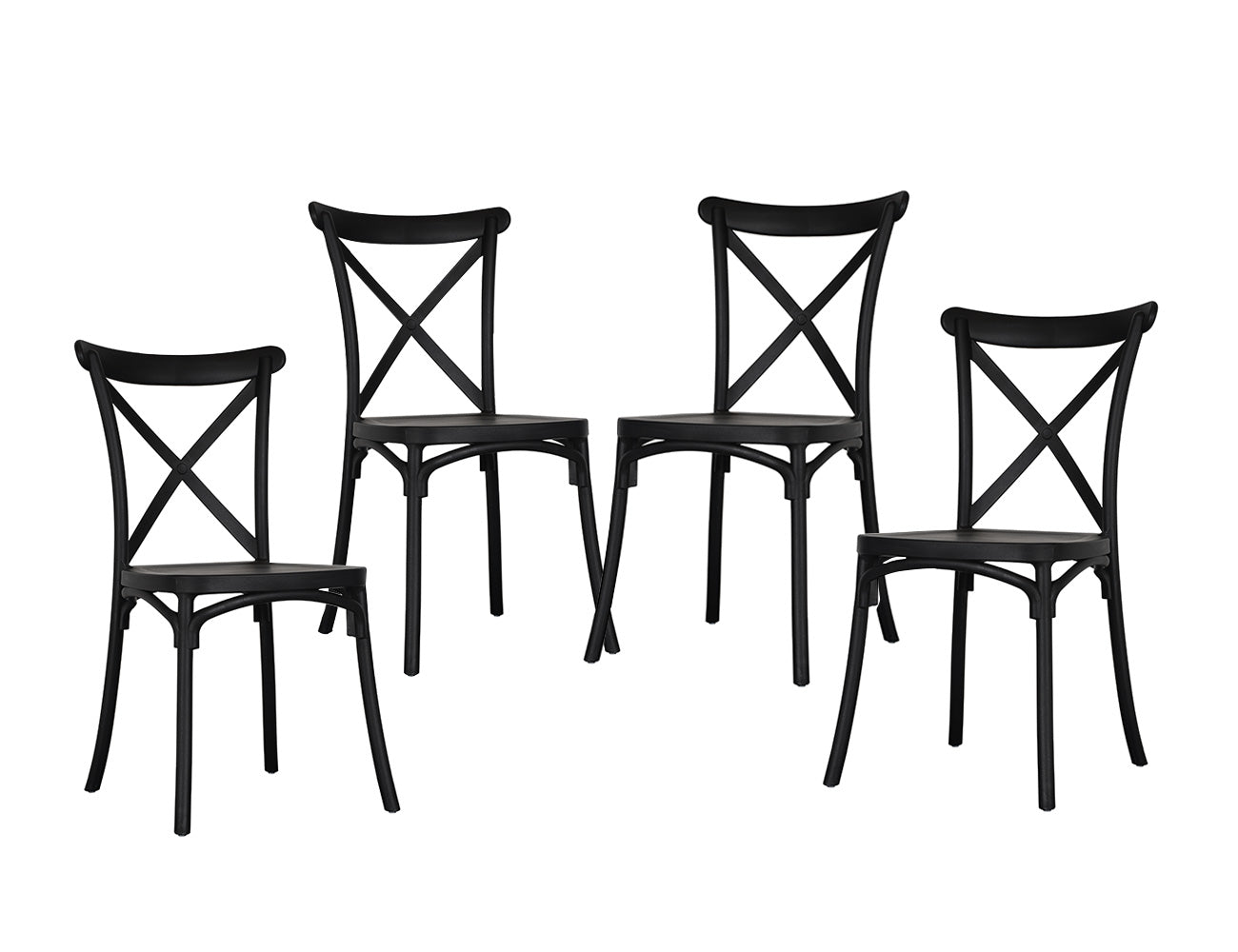 Avis Outdoor Patio Dining Chair - Set of 4
