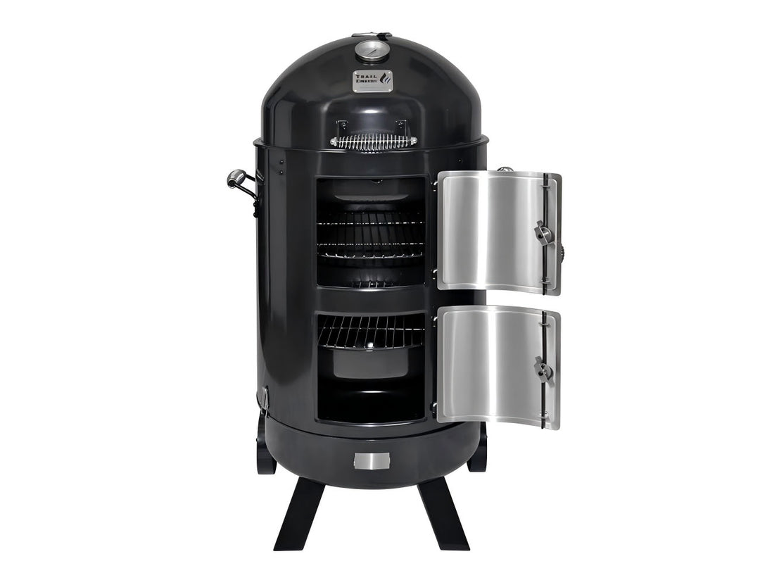 Trail Embers Triple Function Vertical Charcoal Smoker