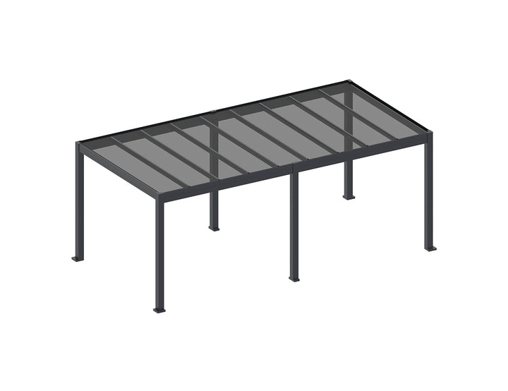 Bering Freestanding Polycarbonate Roof  Pergola
