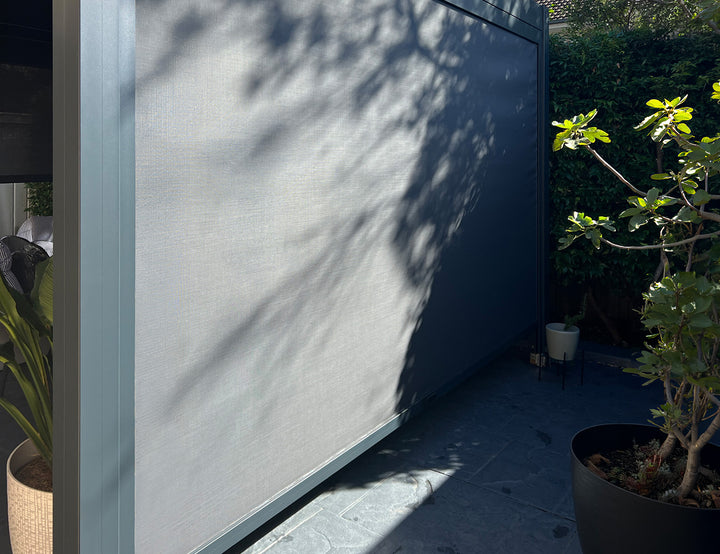 Retractable Shade Blind For Caribbean & Caspian & Atlantic Wall Mounted Pergola 2.0