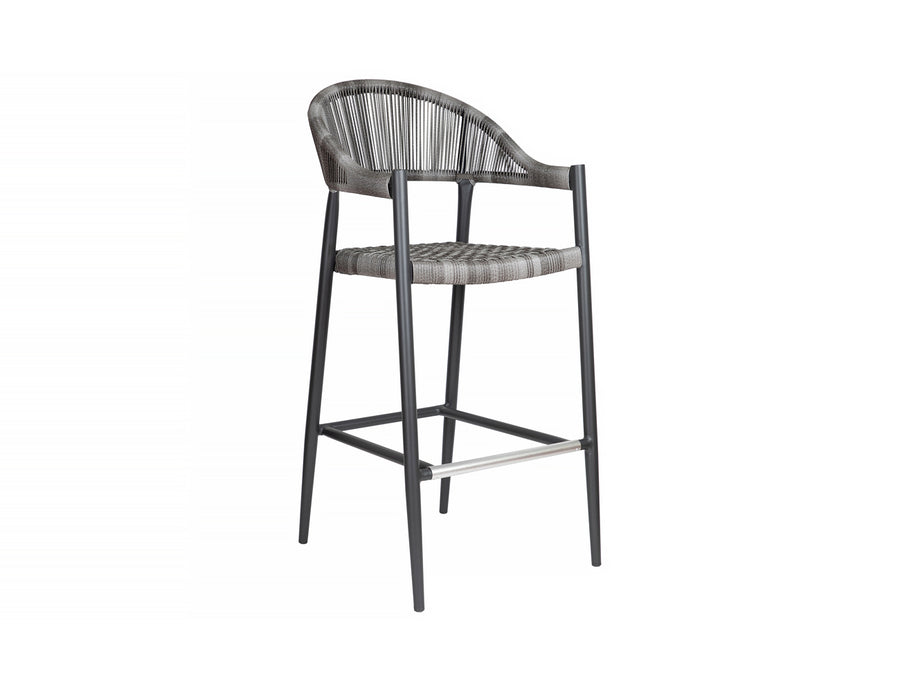 Parakeet Aluminium And Rattan Patio Bar Chair