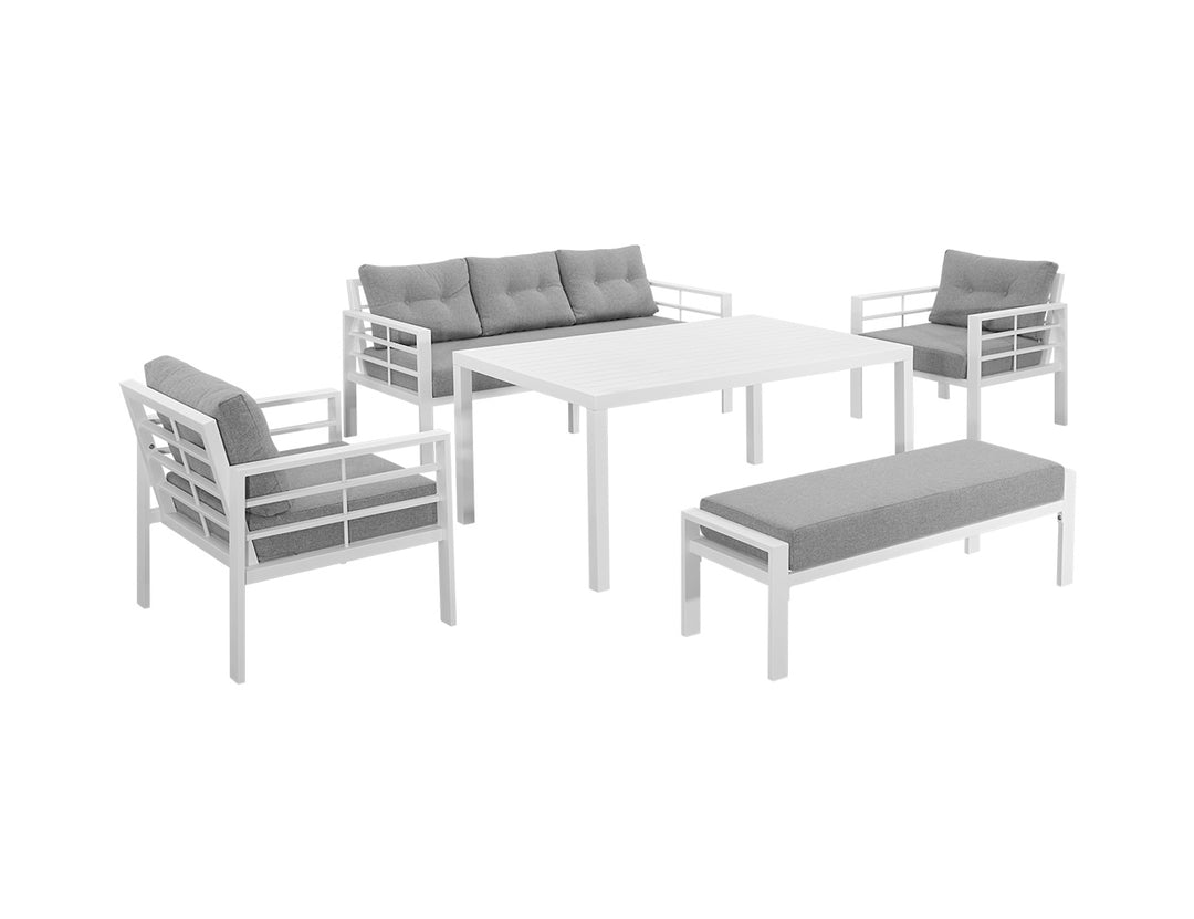 Egret Aluminium Sofa 5pcs/Set