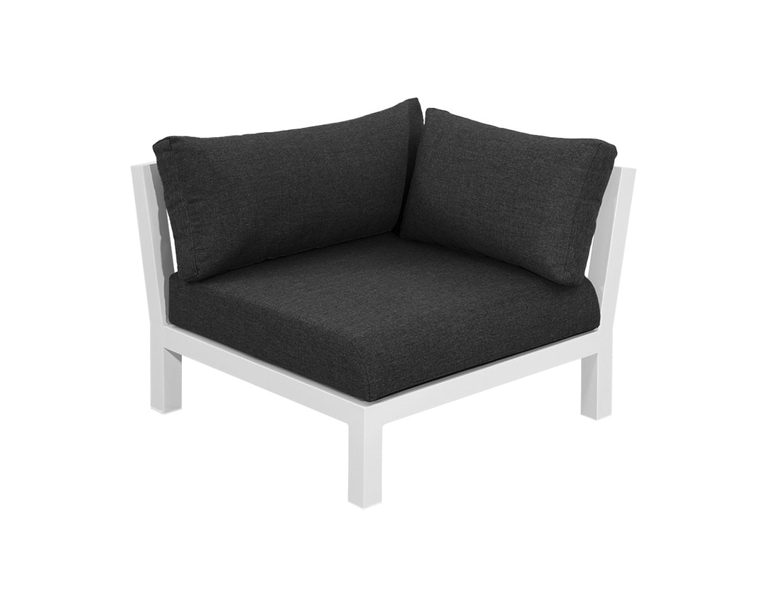 Newport Aluminium Outdoor Loveseat Sofa Set - 4PCS