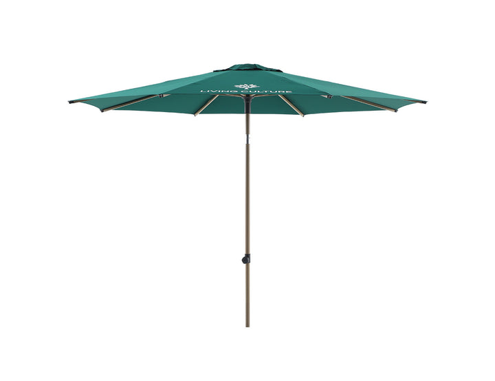 Living Culture 2.7M Round-Market Umbrella - Green