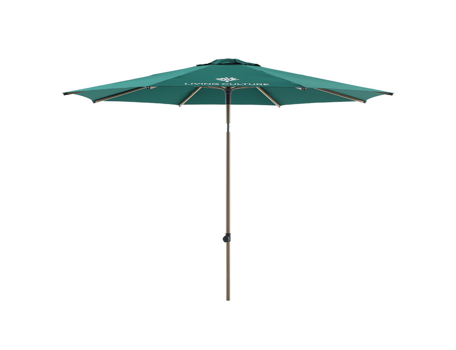 Living Culture 2.7m Round-Market Umbrella - Green