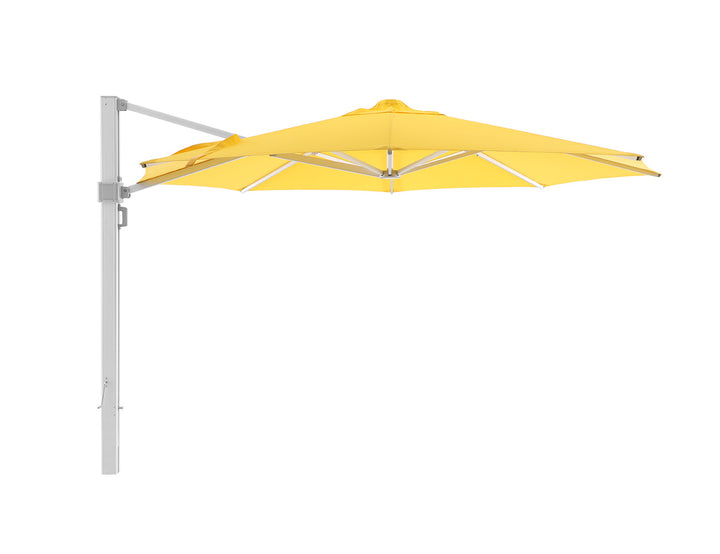 4m round patio umbrella Alabaster 4m Round Cantilever Umbrella