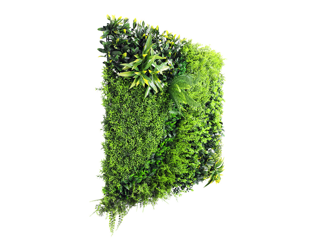 Evergreen Artificial Living Wall Panel – 100cm x 100cm (Classic Lush 2.6kg)