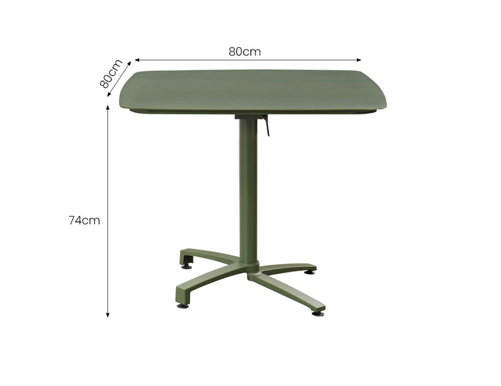 Canary Aluminium Patio Folding Table