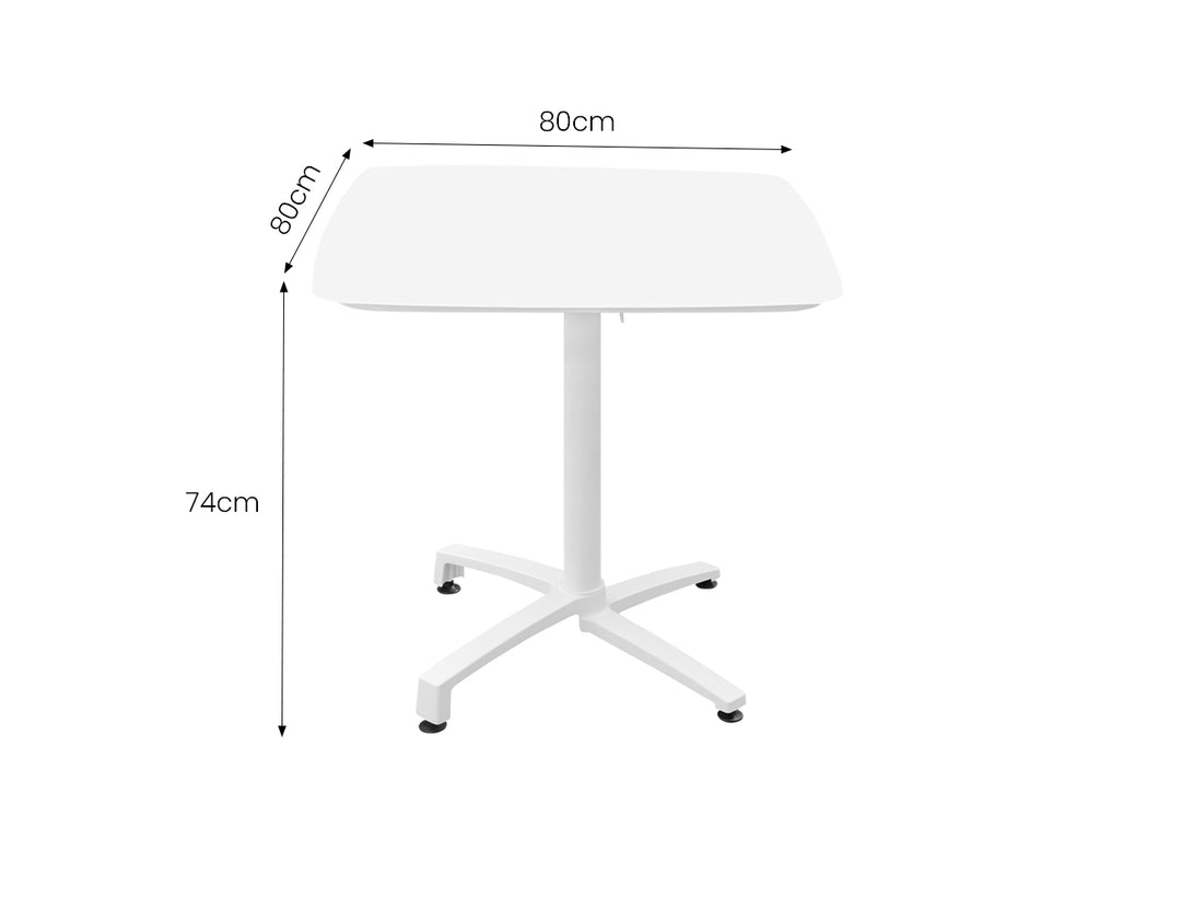 Canary Aluminium Patio Folding Table