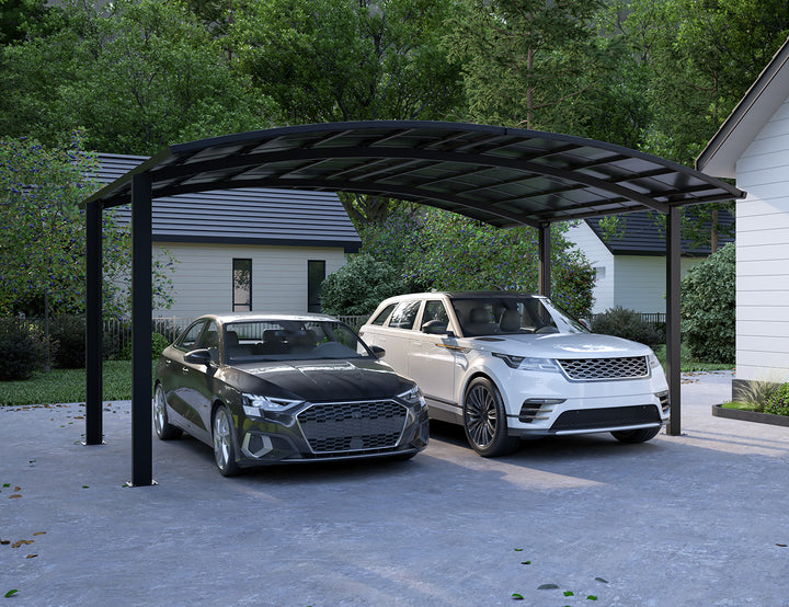 New Upgrade Two Car Double Carport - 560 x 550 x 316cm