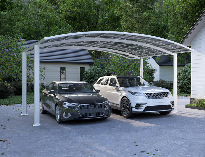 New Upgrade Two Car Double Carport - 560 x 550 x 316cm