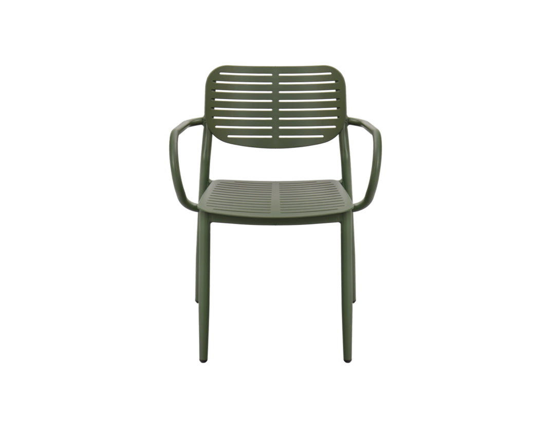 Cardinal Aluminium Outdoor Dining Armchair