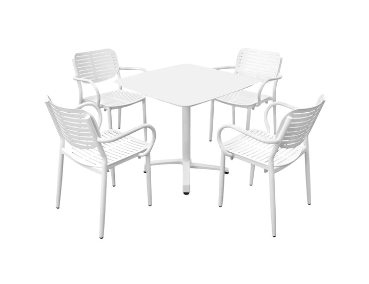 Cardinal Aluminium Outdoor Dining Armchair