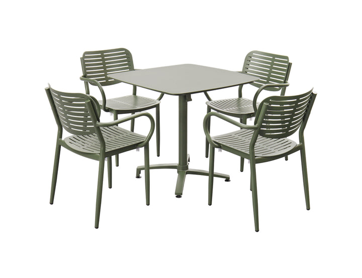 Cardinal Aluminium Outdoor Dining Armchair