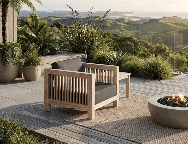 Cardrona Teak Club Chair