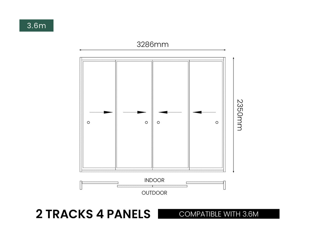 Frameless Glass Sliding Door for Caribbean & Atlantic & Caspian Freestanding Pergola
