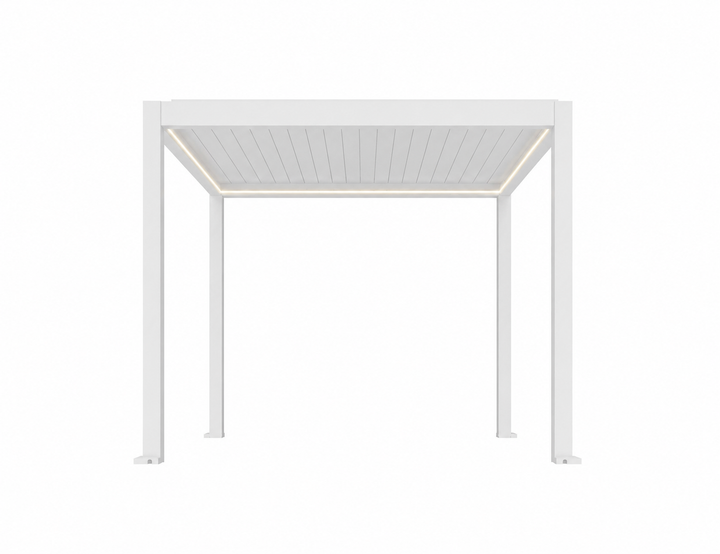 Caspian Motorised Freestanding Louvre Roof Aluminium Pergola