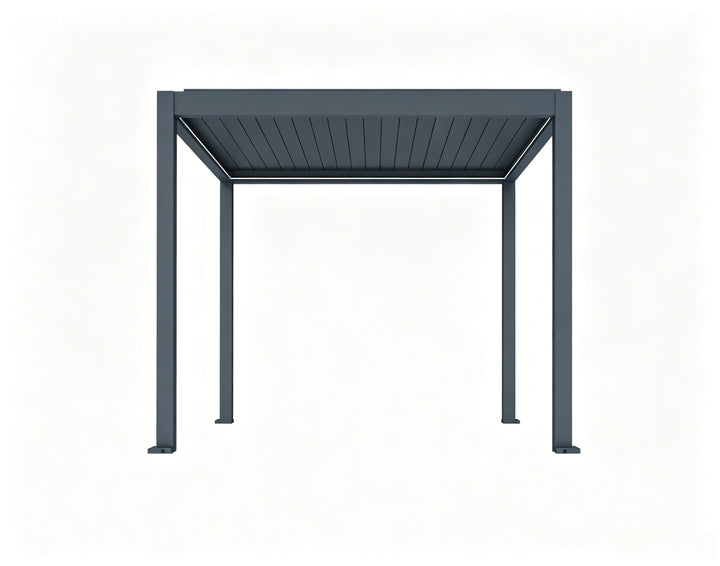 Caspian Motorised Freestanding Louvre Roof Aluminium Pergola