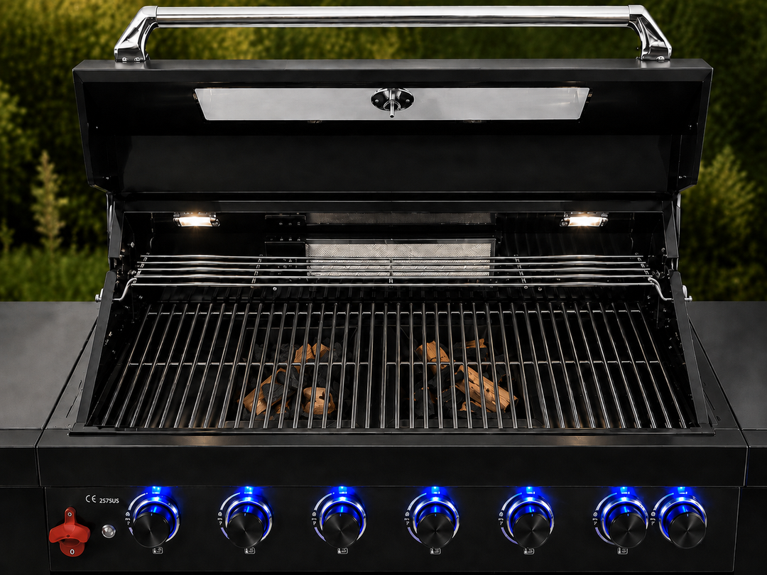 COLORADO BEAST BBQ Built-in Charcoal tray
