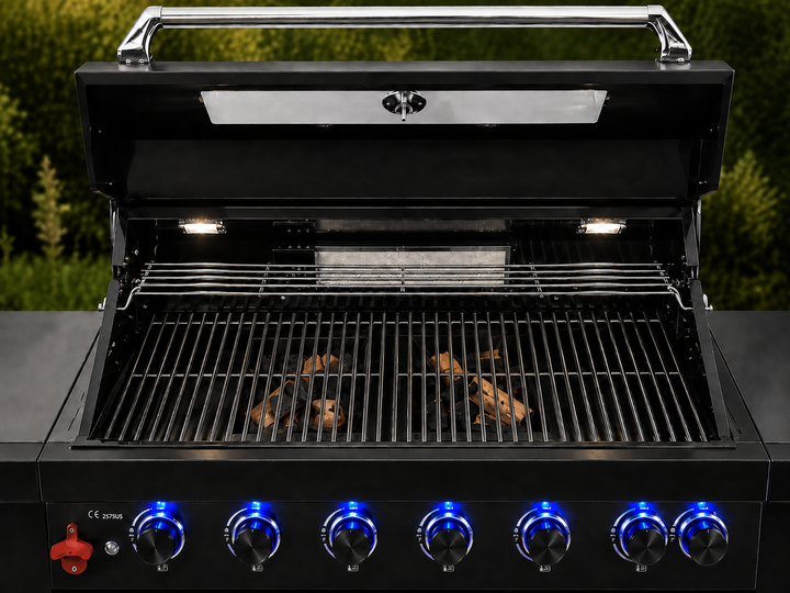 COLORADO BEAST BBQ Built-in Charcoal tray