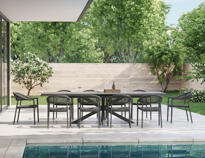 Chickadee Sintered Stone Extendable Table 180-240 X 100cm