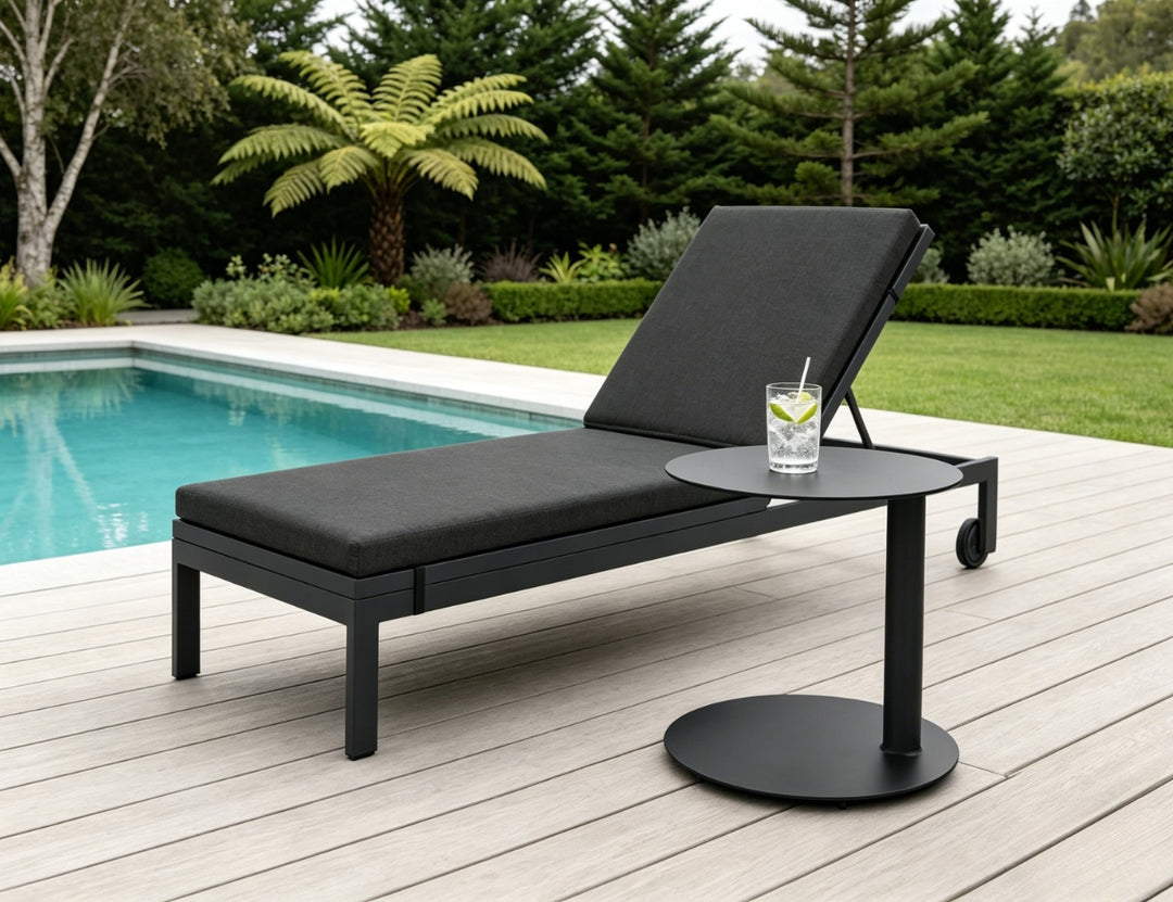 Chilia Round Aluminium Side Table