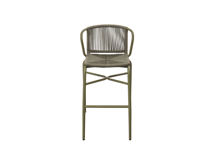 Citril Aluminium and Rope Bar Chair