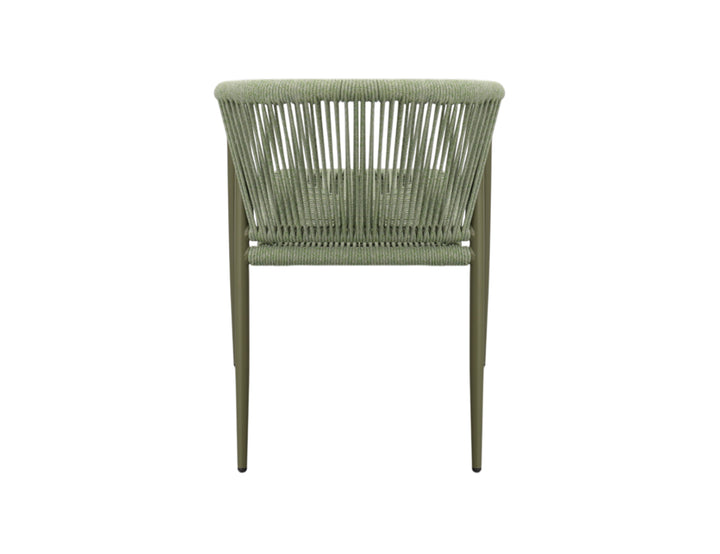Comet Aluminium and Rope Outdoor Dining Chair