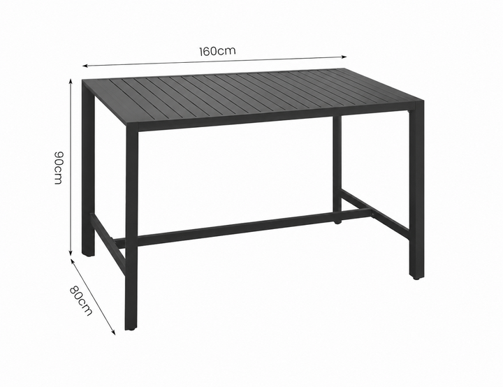 Contrail Counter Height Table