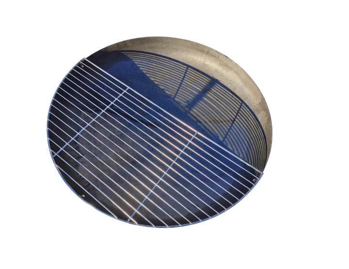 80cm Fire Pit Half-Moon Grill Set