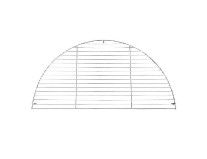80cm Fire Pit Half-Moon Grill Set