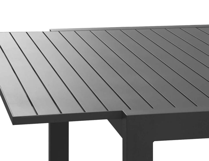 Cumulus Extension Table With Anna Chairs 7-Piece Outdoor Dining Set