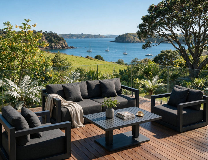Ibis 2.0 Outdoor Sofa Sectional 3 Seater Set - 5 Seat