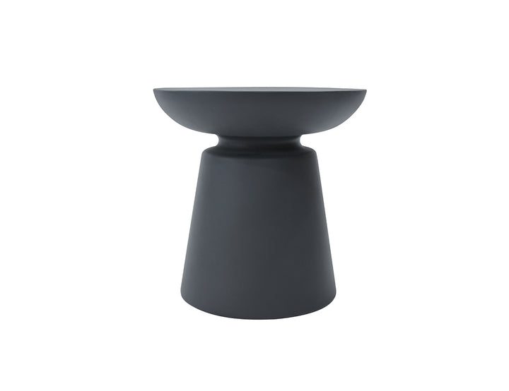 Kylix Side Table, Colour: Slate Black,